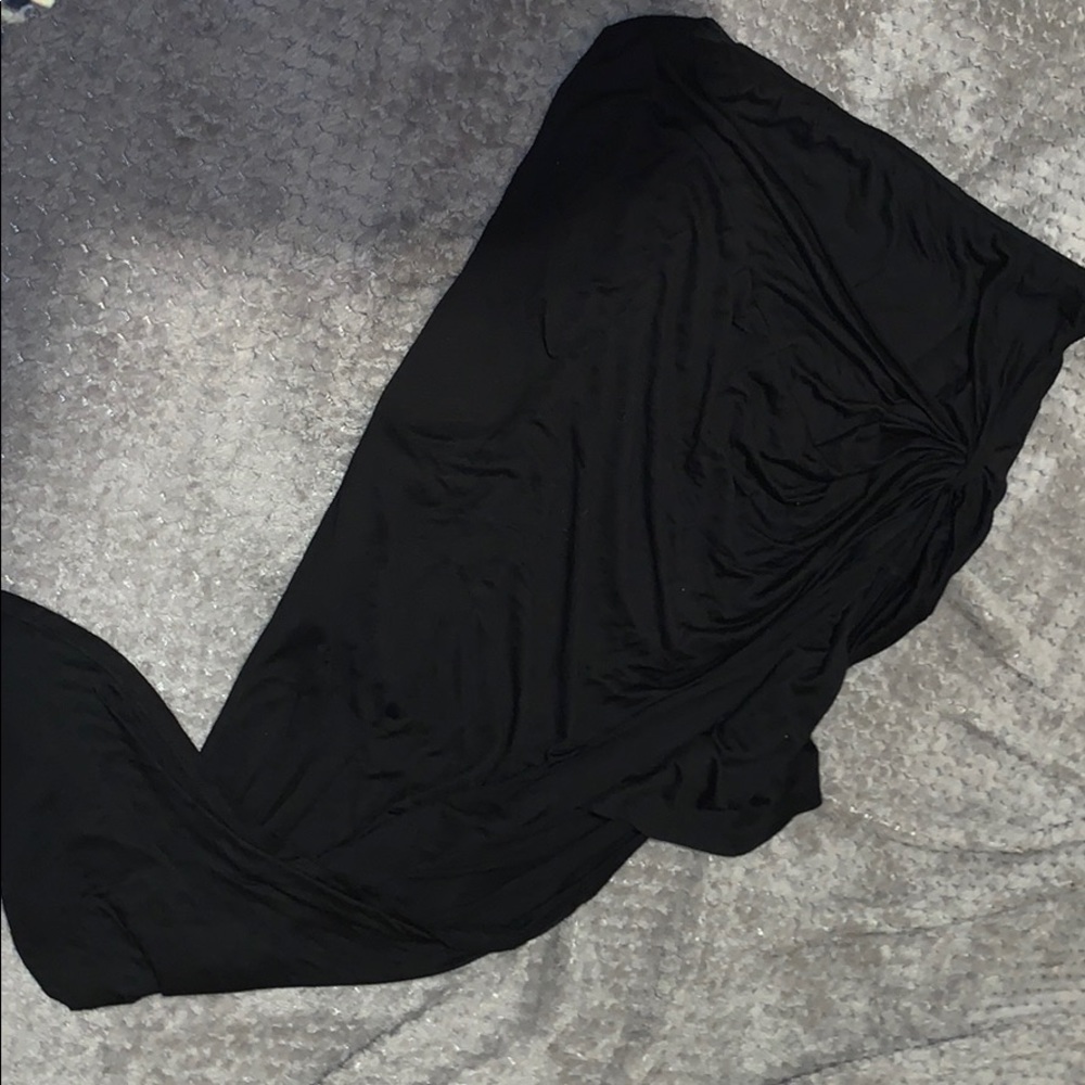 Knotted Bodycon Skirt